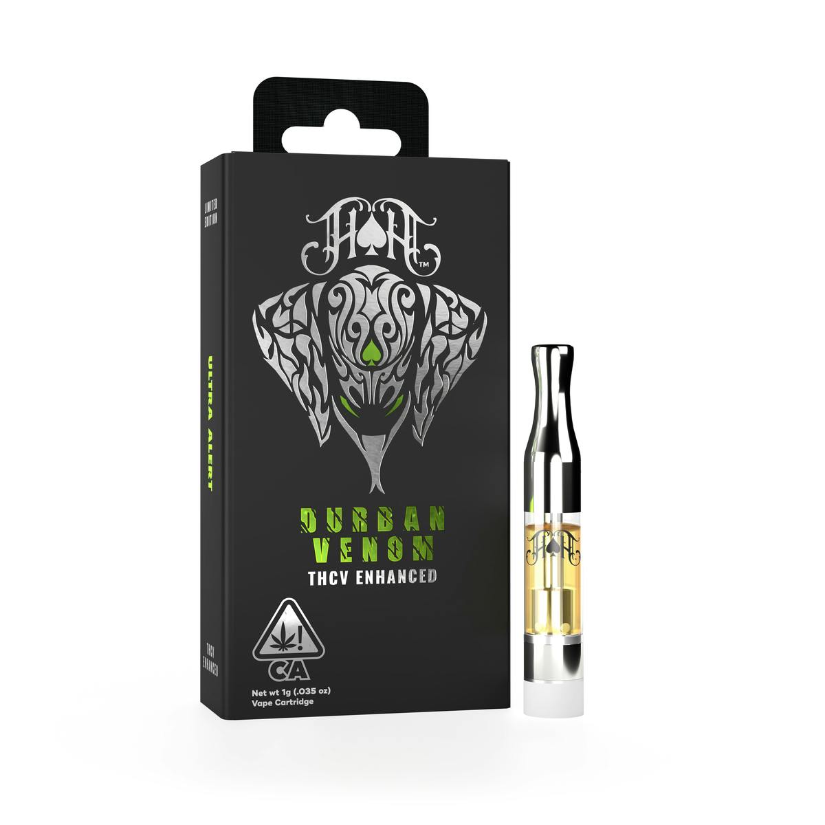 Heavy Hitters - Durban Venom THCv Limited Edition Cart [S] - 1