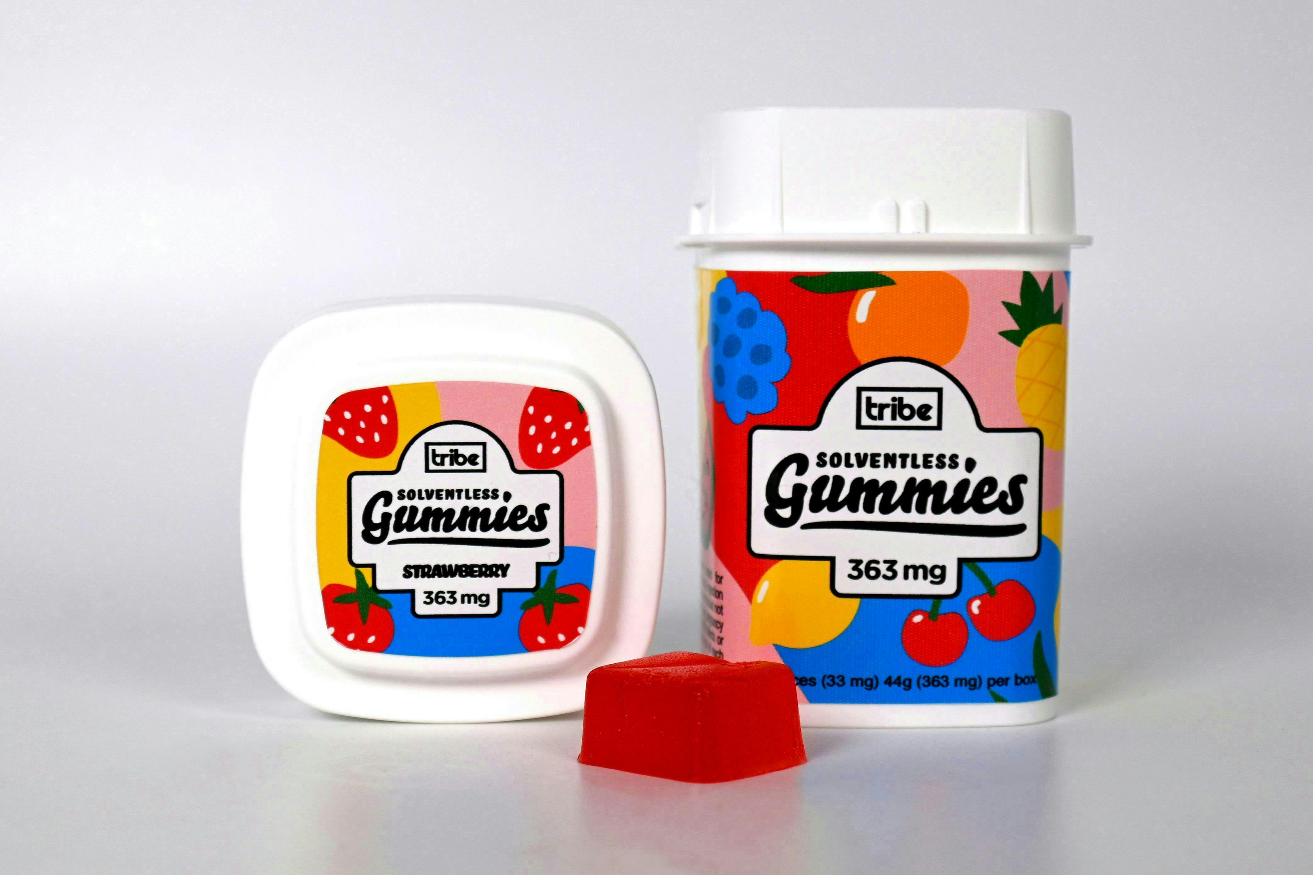 Tribe - Tribe | Indica | Strawberry Gummies | 363mg | 11ct | 33mg/ea - 1