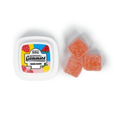 Tribe - Tribe | Indica | Tiger's Blood Solventless Gummies | 726mg | 11ct | 66mg/ea - 1
