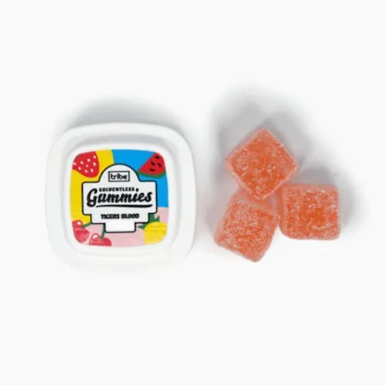Tribe - Tribe | Sativa | Tiger's Blood Solventless Gummies | 726mg | 11ct | 66mg/ea - 1