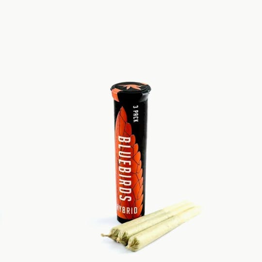 BlueBirds - Gorilla Glue #4 3pk Preroll - 1