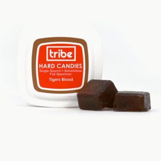 Tribe - Solventless Hard Candies - Tiger's Blood - Indica 33mg/piece 363mg Total - 1