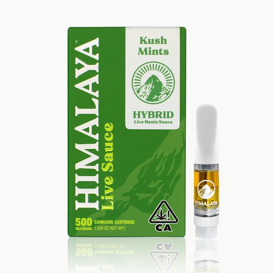 HIMALAYA - Kush Mints (Live Sauce) Cartridge - 0.5G - 1