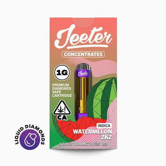 Jeeter - Jeeter | Watermelon ZKZ | Premium Diamonds Cartridge | 1g - 1