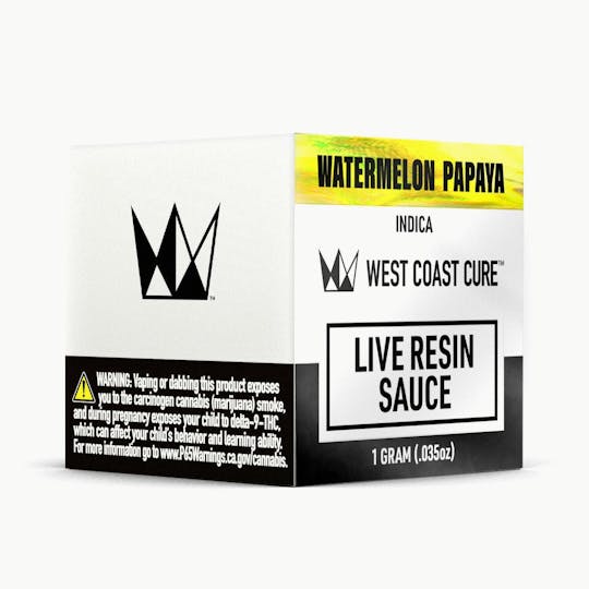 West Coast Cure - Watermelon Papaya Live Resin Sauce - 1