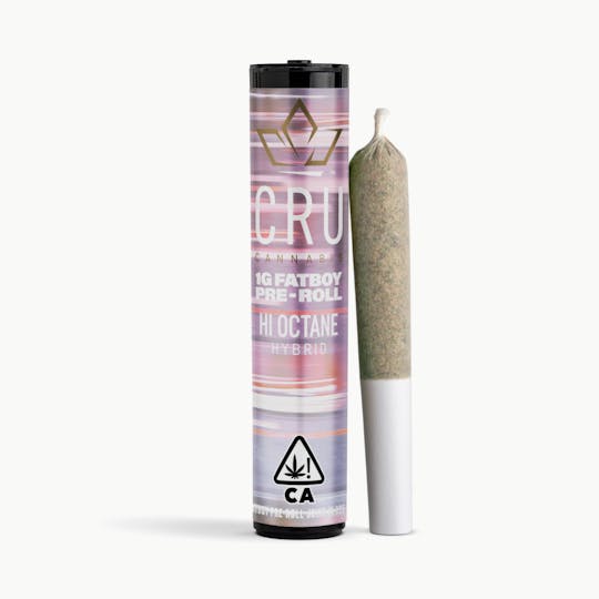 CRU Cannabis - Hi Octane (1G Fatboy Pre-Roll) - 1