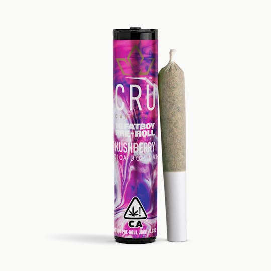 CRU Cannabis - Kushberry (1G Fatboy Pre-Roll) - 1