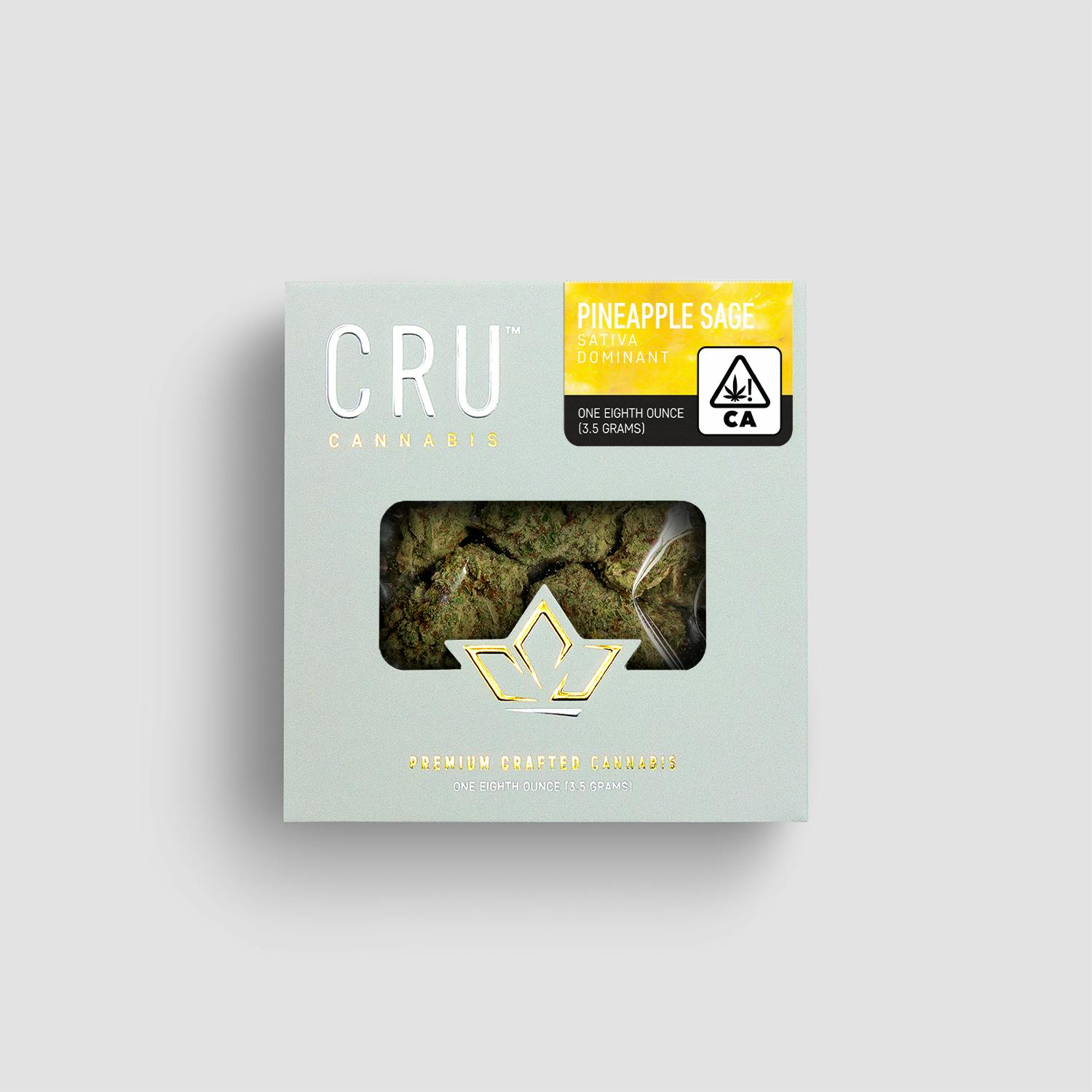 CRU Cannabis - Pineapple Sage (3.5 Grams) - 1
