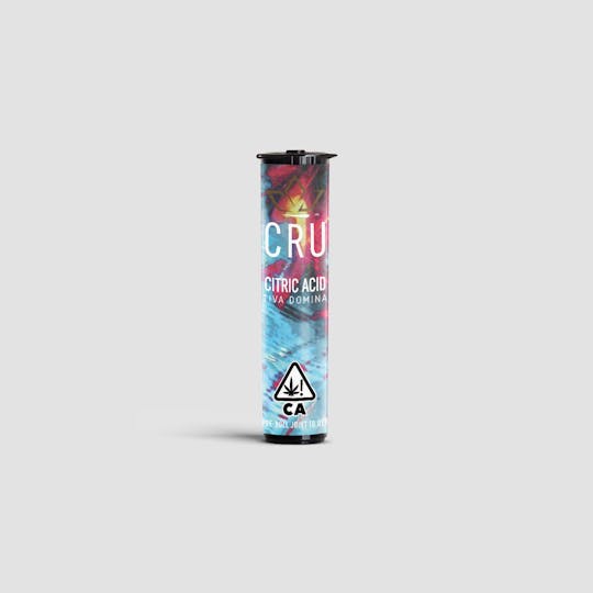 CRU Cannabis - Citric Acid (0.5G Pre-Roll) - 1