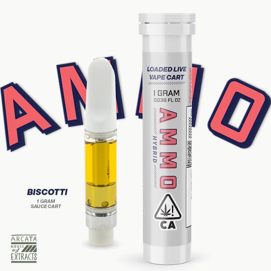 AMMO - Biscotti - Loaded Live™ Resin Cart (1g) - 1