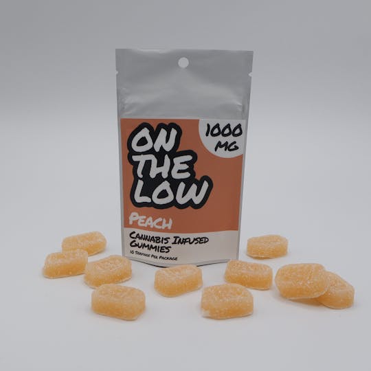 Pharmicated - OTL - Gummies - Peach (1,000MG) - 1
