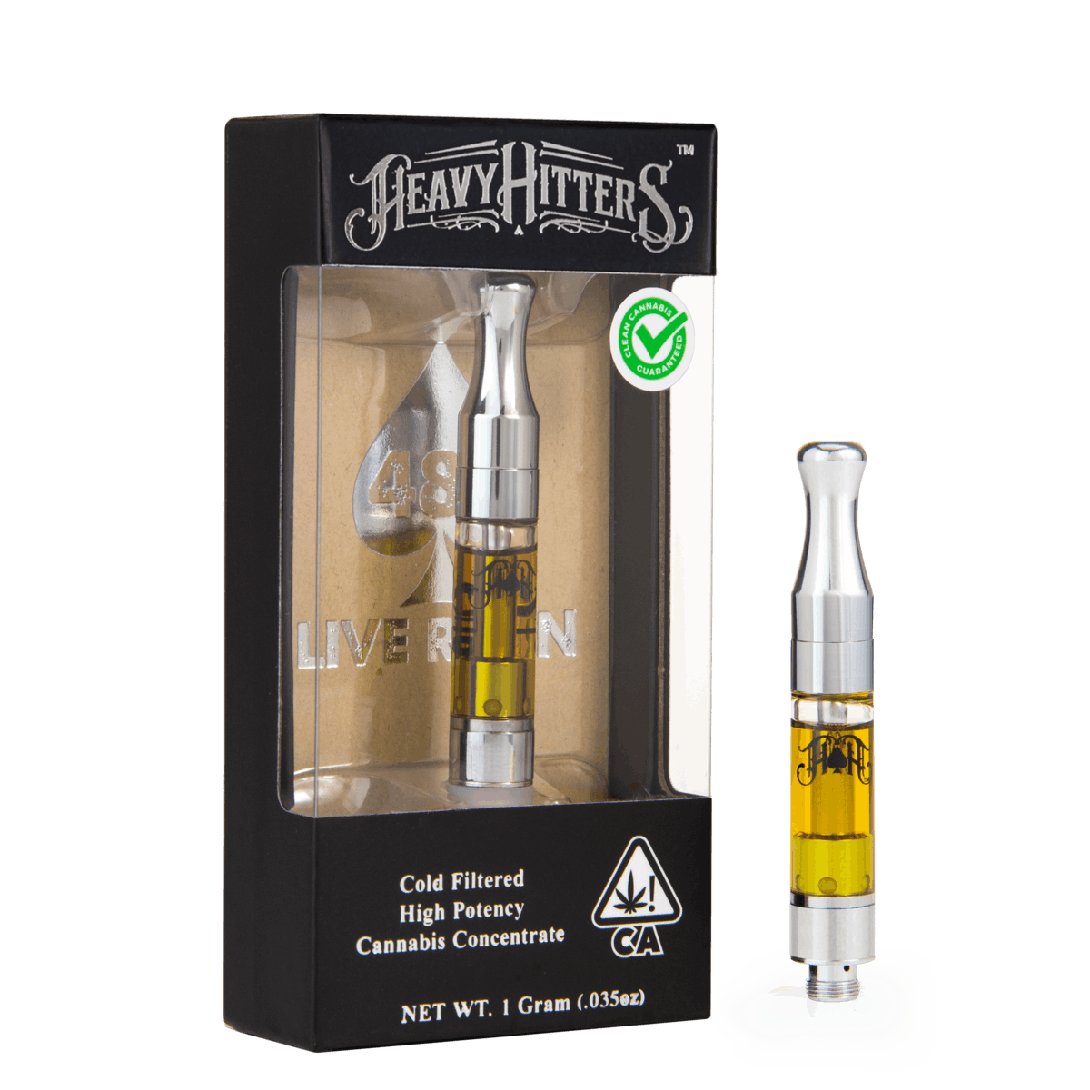 Heavy Hitters - Watermelon 1g 483 Live Resin Cartridge - 1