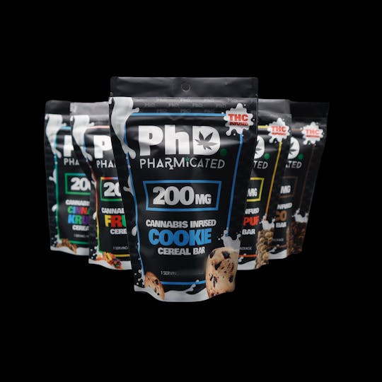 Pharmicated - PhD - Cookie - Cereal Bar - (200MG) - 1