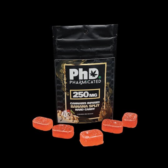 Pharmicated - PhD Hard Candy - Banana Split - (250MG) - 1
