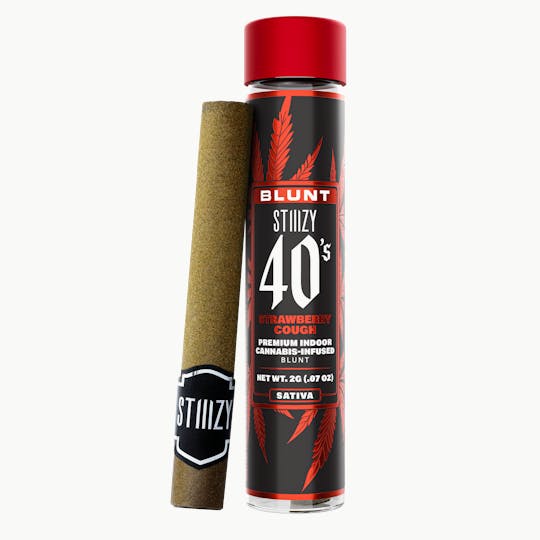 STIIIZY - - STRAWBERRY COUGH - 2G 40's Infused Blunt - 1