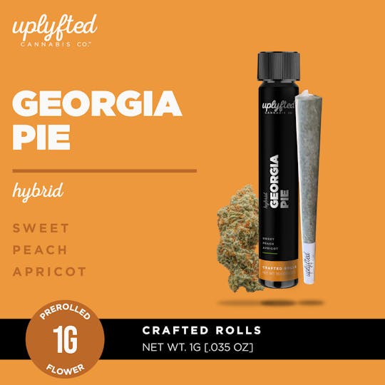 Uplyfted Cannabis Co - Georgia Pie 1g Pre-Roll - 1