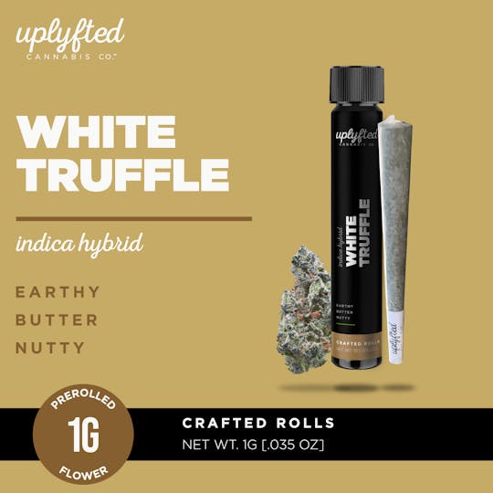 Uplyfted Cannabis Co - White Truffle 1g Pre-Roll - 1
