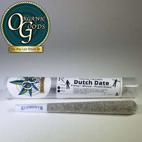 Organic Goods - Dutch Date Pre-Roll - 1