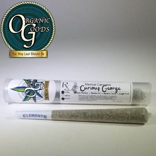 Organic Goods - Curious George Pre-Roll - 1