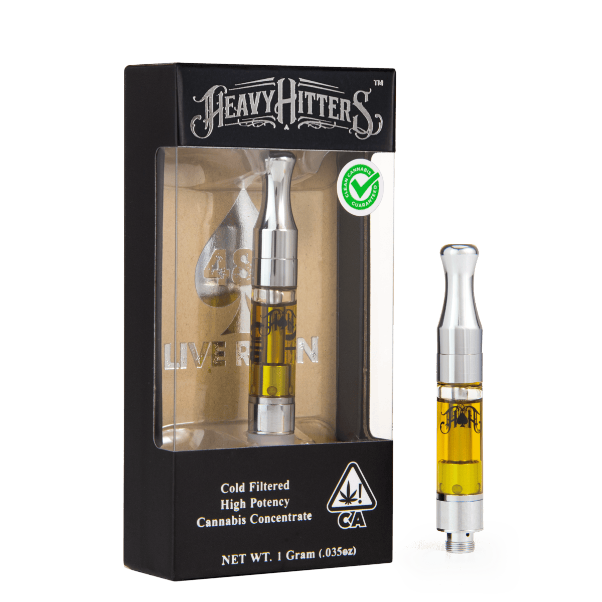 Heavy Hitters - Hawaiian Honey 1g 483 Live Resin Cartridge - 1