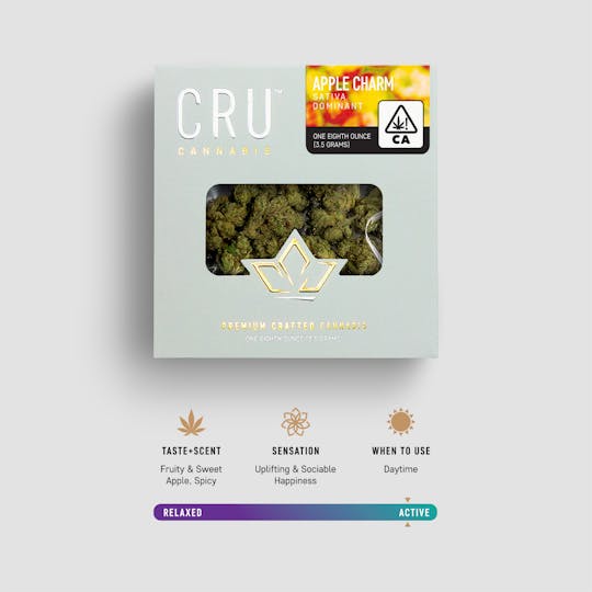 CRU Cannabis - Apple Charm (3.5 Grams) - 1