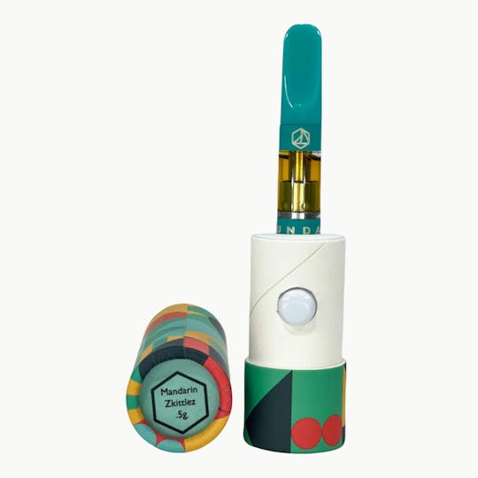 Sunday Extracts - 0.5g Cured Resin Cartridge Mandarin Zkittles - 1
