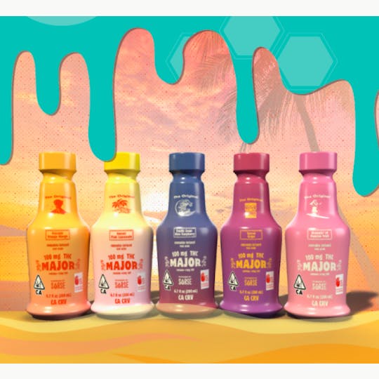 Major - Major - 100mg THC Sunset Pink Lemonade - 1