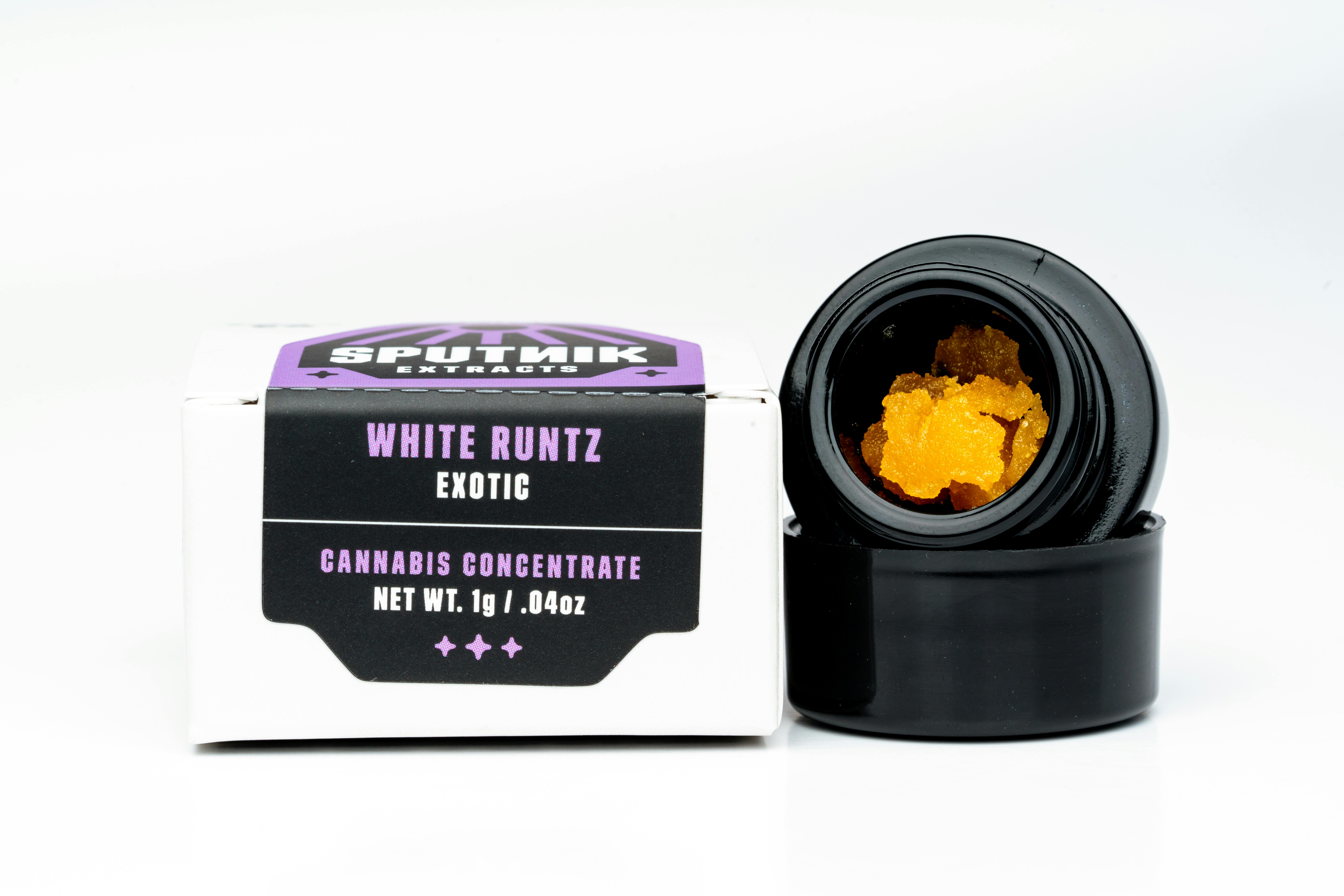 Sputnik - SPUTNIK Exotic Extracts - White Runtz Sugar Wax (1g) - 1