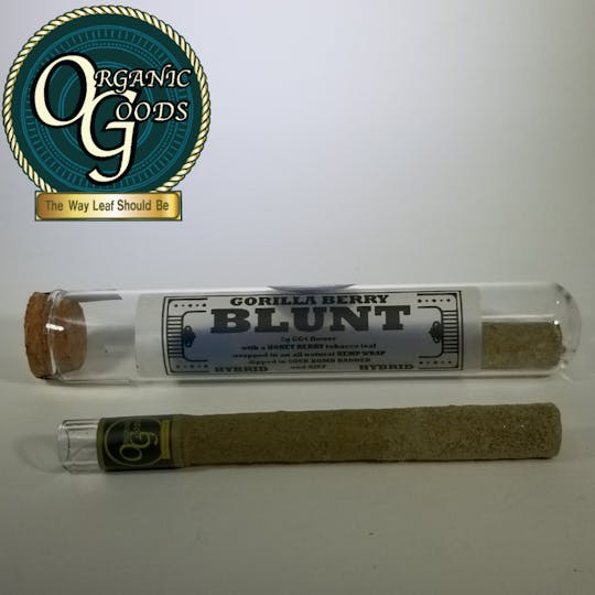 Organic Goods - Gorilla Berry Blunt Dipped in Badder & Kief 2g - 1