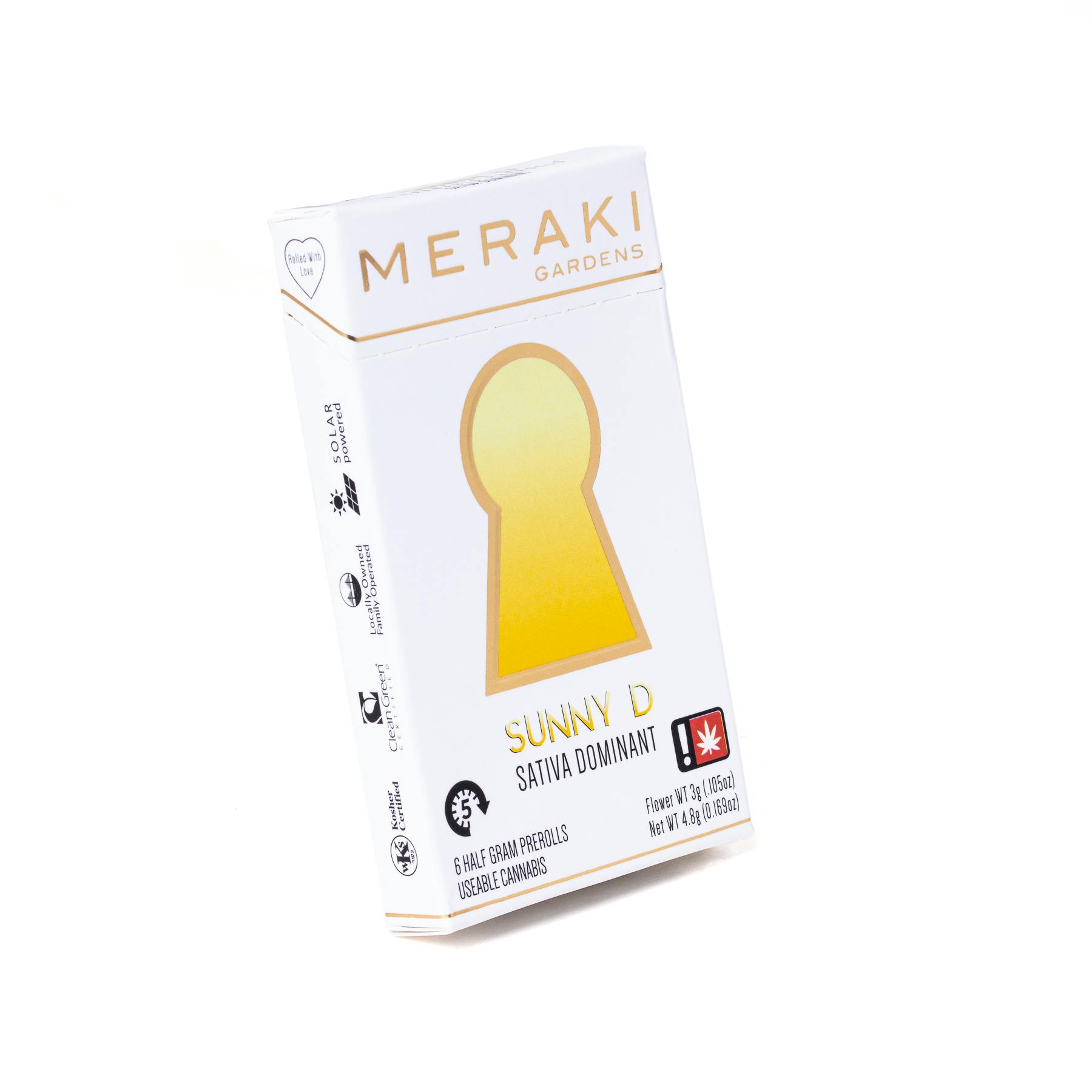 Meraki Gardens - Meraki Gardens | Sunny D | 0.5g Pre Roll 6ct - 1