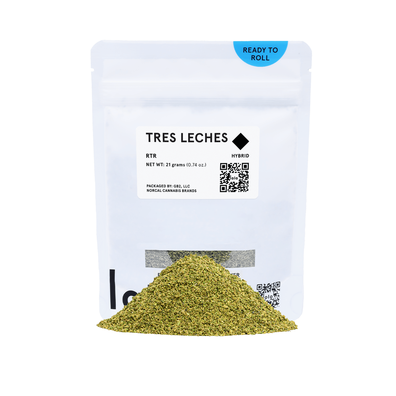 lolo - lolo | Tres Leches | Indoor Ready To Roll | 21g - 1
