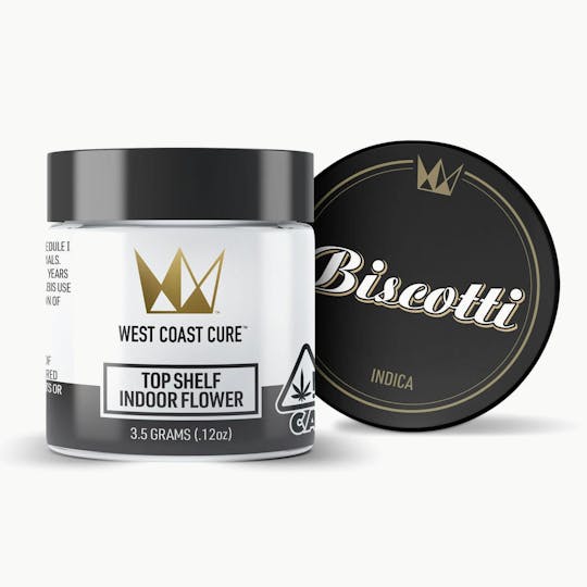 West Coast Cure - Biscotti - 3.5g Top Shelf Indoor Flower - 1