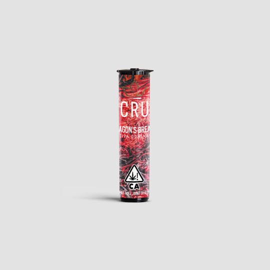 CRU Cannabis - Dragon's Breath (0.5G Pre-Roll) - 1
