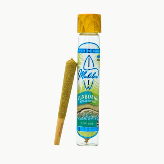 Malibu Premium Cannabis - Funboard | Low Tide | Triple Infused Preroll 1g - 1