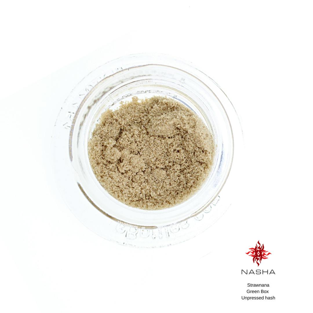 NASHA - Strawnana Green Unpressed Hash - 1