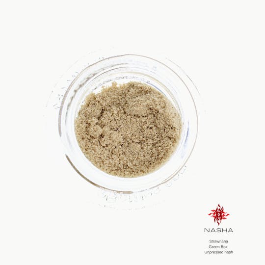 NASHA - Strawnana Green Unpressed Hash - 1