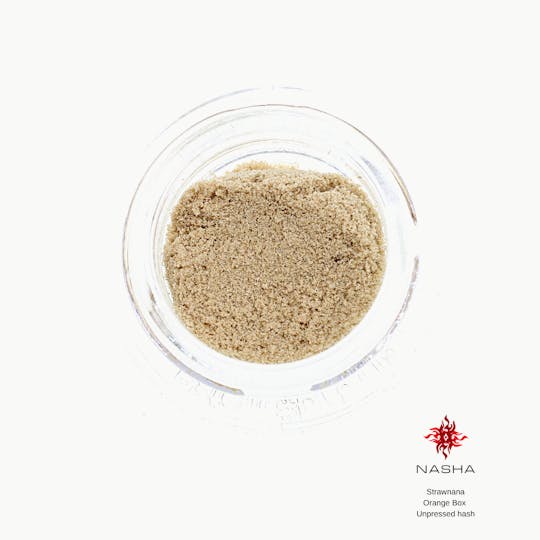 NASHA - Strawnana Orange Unpressed Hash - 1