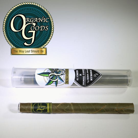 Organic Goods - 91 Chem x Animal Cookie King Palm 1g - 1