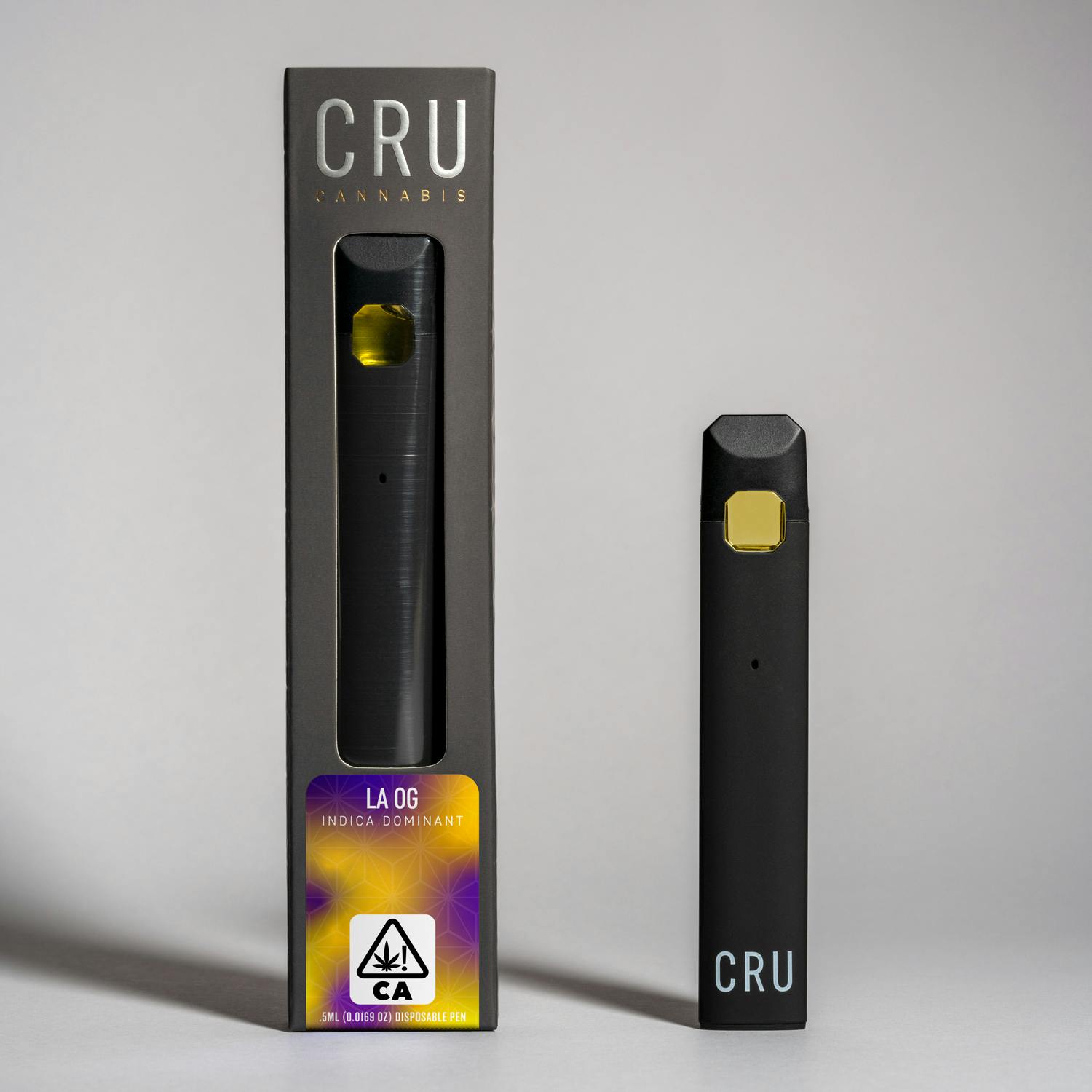 CRU Cannabis - LA OG (0.5ml Disposable Pen) - 1