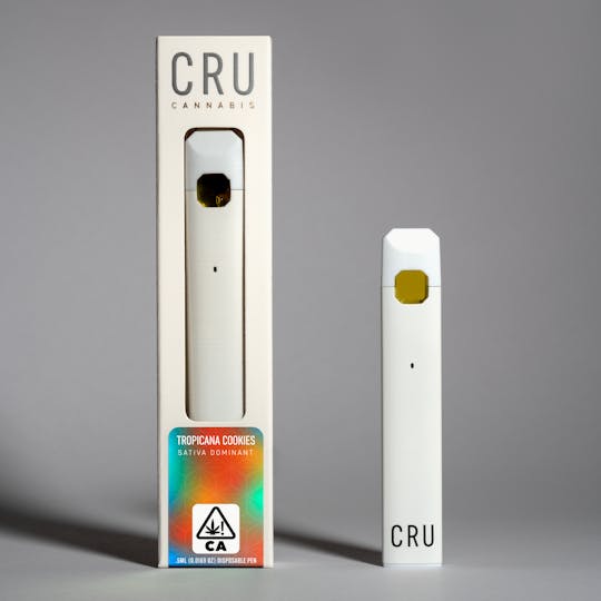CRU Cannabis - Tropicana Cookies (0.5ml Disposable Pen) - 1