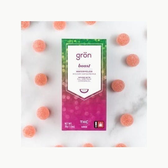 Grön Edibles - Grön THC Watermelon Pearls - Indica - 1