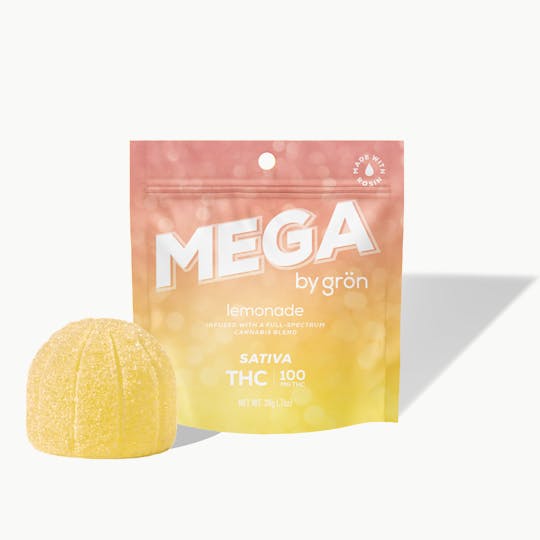 Grön Edibles - Grön THC Lemonade Mega Pearl - Sativa - 1