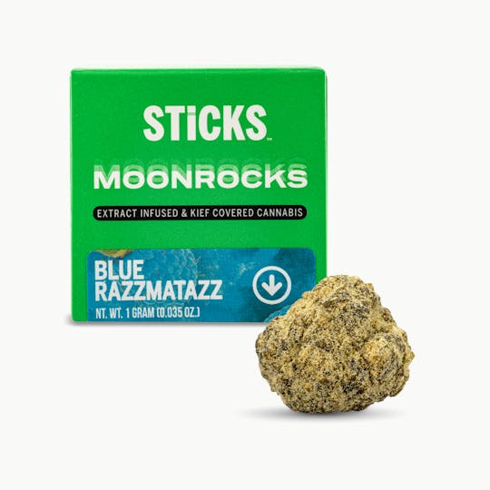 STiCKS - STICKS Moonrocks - Blue Razzmatazz, 3.5g - 1