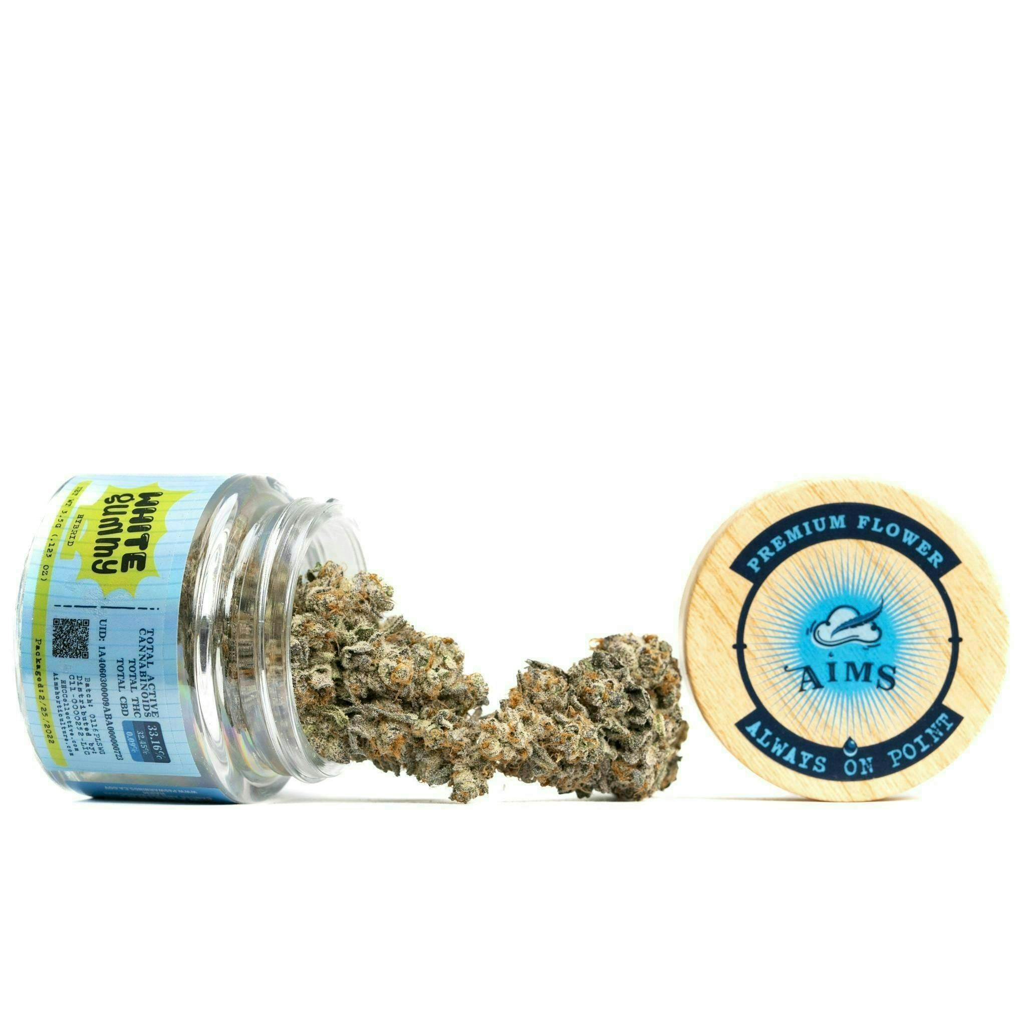 Aims Horticulture - White Gummy | Big Buds | 3.5g - 1