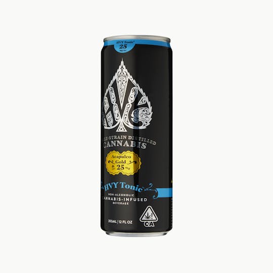 Heavy Hitters - HVY Tonic - Fast-Acting Cannabis Beverage - 25mg THC - 1
