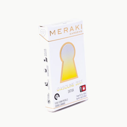 Meraki Gardens - Meraki Gardens | Gasoline Zest | 0.5g Pre Roll 6ct - 1