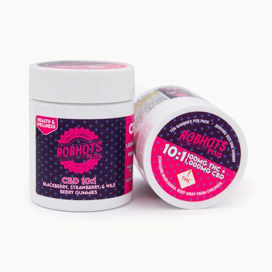 ROBHOTS - ROBHOTS Plus Gummies | REC | Multipack 10:1s (CBD:THC) - 1