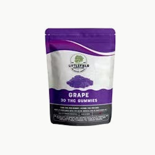 Indico - Grape THC Gummies 10mg/pc 300mg Total - 1