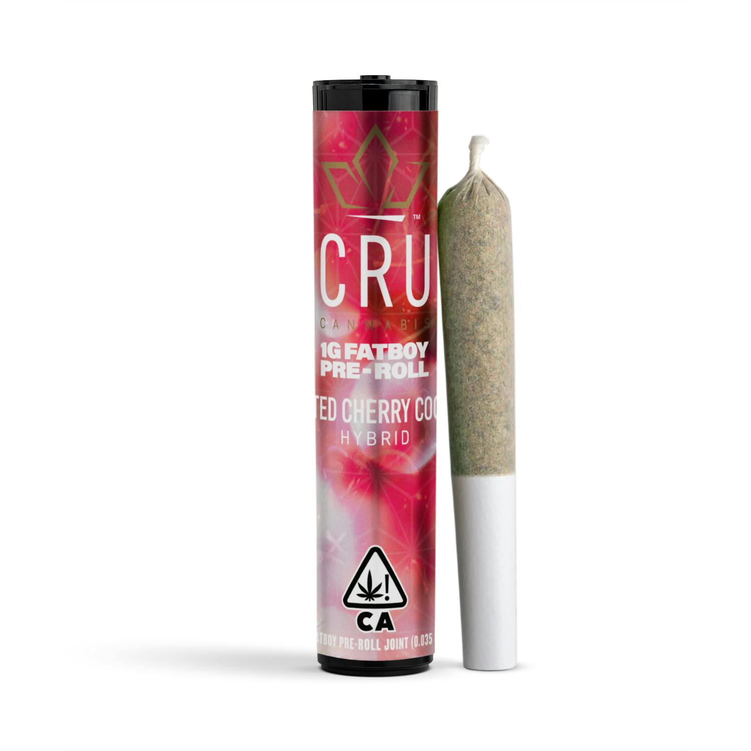 CRU Cannabis - Frosted Cherry Cookies (1G Fatboy Pre-Roll) - 1