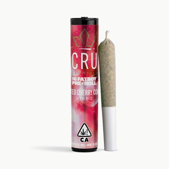 CRU Cannabis - Frosted Cherry Cookies (1G Fatboy Pre-Roll) - 1
